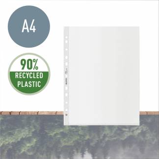 Plastlomme Leitz Recycle A4 Maxi 100my PP 25stk/pak