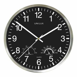 Vægur Unilux Wetty Black/bambbo