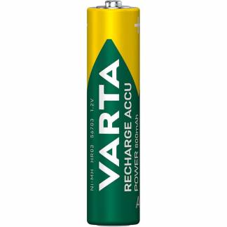 Batteri Varta Recharge Power AAA 800mAh 4stk/pak blister