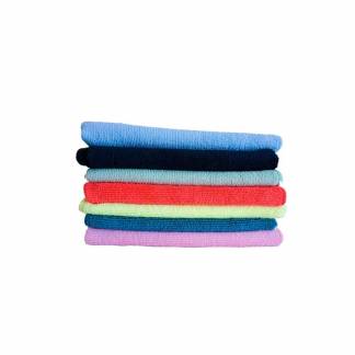 Microfiberklud Cleanline rød 32x32cm 10stk/pak