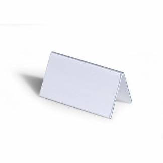 Bordskilteholder 52x100mm transparent 25stk/pak
