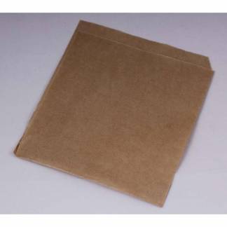 Burgerlomme 15x18cm PE brun 1000stk/pak