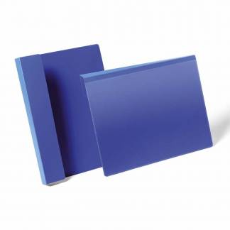 Lagerlomme til palle hængende A4 mørkblå