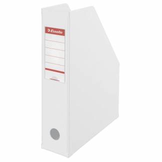 Tidsskriftsamler A4 70mm Vivida PVC hvid