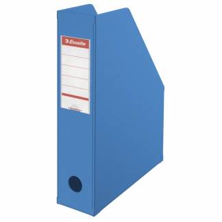 Tidsskriftsamler A4 70mm Vivida PVC blå