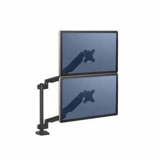 Monitorarm Fellowes Platinum dual vert. sort