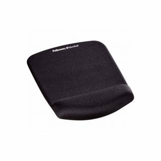 Musemåtte/håndledsstøtte Fellowes Plustouch sort