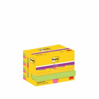 Post-it blok Super Sticky Carnival 47,6x47,6mm 12blk
