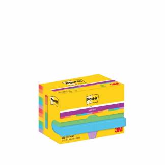 Post-it blok Super Sticky Playful 47,6x47,6mm 12blk