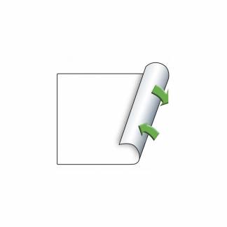 Etiket Meto 29x28mm hvid aftagelig 1000stk/rul 5rul/pak