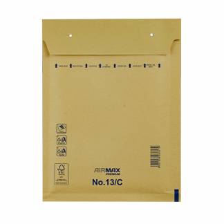 Boblepose Airmax 170x225mm brun No. 13/C indv. 150x215mm 100stk/pak