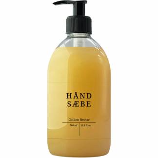 Håndsæbe Golden Nectar 500ml m/sort pumpe
