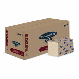 Serviet Bulky Soft Havana brun 2-lags 16x21cm 4000stk/kar