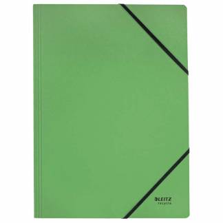 Elastikmappe Leitz Recycle A4 karton grøn
