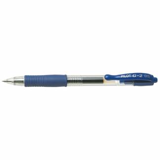 Gelpen Pilot G2 ink roller Fine Blå vaulepack 20stk