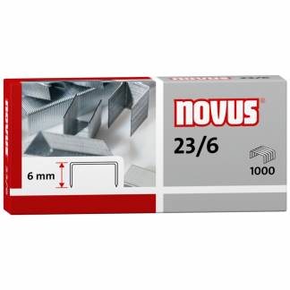 Hæfteklamme Novus re+new 23/6 1000st/pk