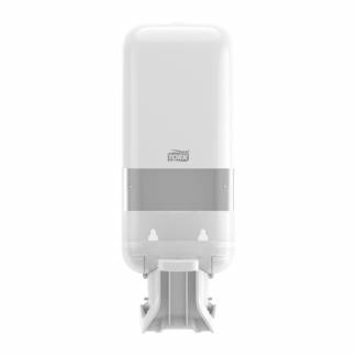 Dispenser Tork S4  t/sæbe og desinfektion m/albuegreb hvid 564100