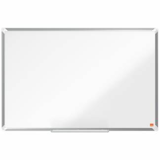 Whiteboardtavle Nobo Premium Plus stål 90x60cm hvid