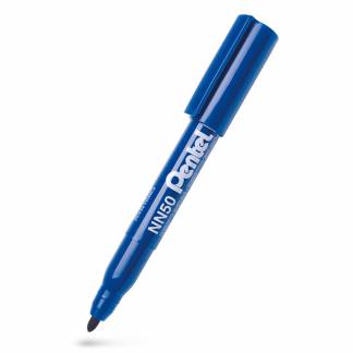 Marker Pentel NN50-C, blå Rund 4-6 mm RECYCOLOGY