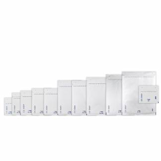 Boblepose W6 Airmax 240x350mm hvid No. 16/F indv. 215x340mm 100stk/pak 