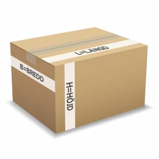 Bølgepapkasse Master'In 310x230x100mm A4 db - 7L - 7mm