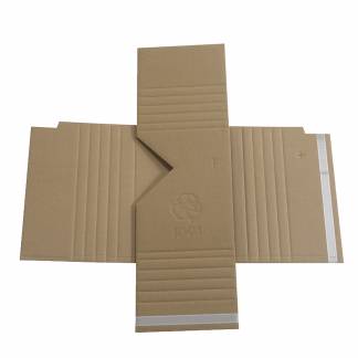 Bogomslag Krydspack brun/brun 250x182x0-100mm