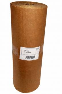 B&oslash;lgepap brun 50cmx10m m/EAN