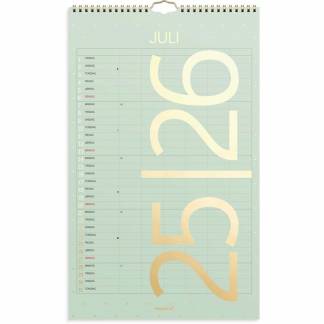 Familiekalender Studie Color 2025/2026