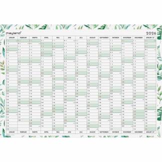 K&aelig;mpekelander whiteboard 1x13 mdr. 2026