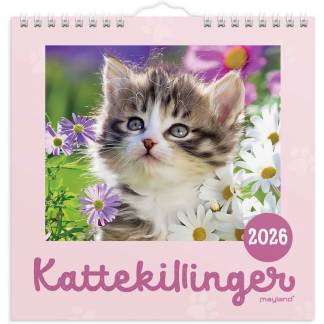 V&aelig;gkalender mini Kattekillinger 2026