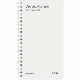 Week Planner International tv&aelig;rformat REFILL 2026