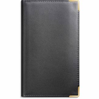 Index Planner m&aring;nedskalender sort skind 2026