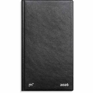 City Week Planner tv&aelig;rformat sort vinyl 2026