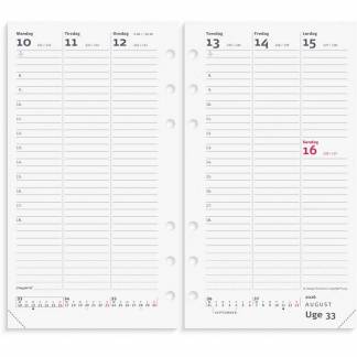 System PP ugekalender h&oslash;jformat REFILL 2026