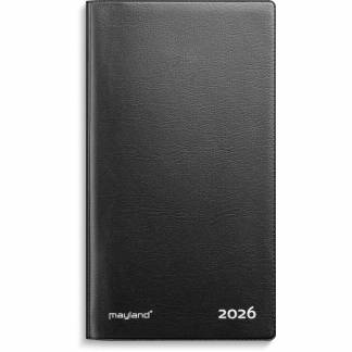 Index Planner månedskalender sort vinyl 2026