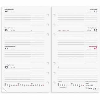 System PP International ugekalender tv&aelig;rformat REFILL 2026