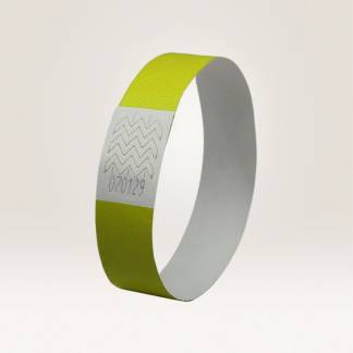 Avery TYVYW-50 Armb&aring;nd, neongul, Tyvek&reg;, 500 stk. 256x19mm