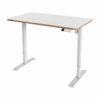 H&aelig;ves&aelig;nkebord, Leitz Ergo, 700x1200 hvid