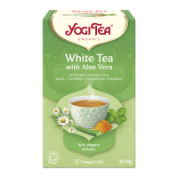 Yogi Tea White Tea Aloe Vera Økologisk