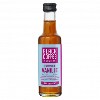 Black Coffee Vanilje Kaffesirup