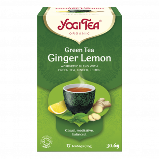 Yogi Tea Green Ginger Lemon &Oslash;kologisk