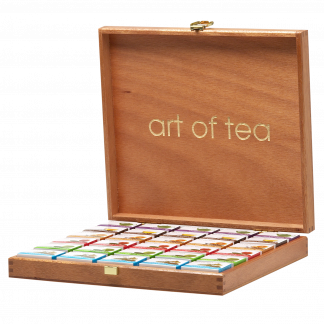 Art Of Tea tekasse i træ