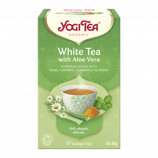 Yogi Tea White Tea Aloe Vera Økologisk