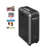 Fellowes Makulator 125CI Denne Fellowes makulator er en meget robust maskine med en lang køretid. Den strimler op til 20 ark ad gangen i 4x38 mm strips (cross cut). Sikkerhedsniveau P4.