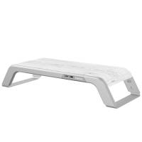 HANA Monitorfod Hvid Når kun det bedste er godt nok vælger du denna ekslusive skærmforhøjer fra Fellowes. Elegant design i træ og metal. Fås i hvid og sort.