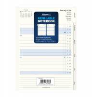 Notesbog Med Månedsplan A5 2026 Månadsplaner for 2026, designet til A5-notesbog.