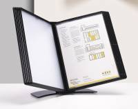 Registersystem A4 Easymount t/10 lommer sort bordmodel SORT 1x1x1mm (1)280410