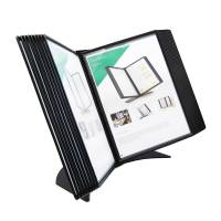 Registersystem A4 Easymount t/20 lommer sort bordmodel excl. lommer SORT 1x1x1mm (1)280610