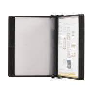 Easymount Væg Display Magnetisk A4 Sort för 5 Lommer EasyMount-serien er et panelsystem, der med sit tiltalende design tilbyder både en stilfuld og praktisk organisatorisk løsning. Enkel montering på metaloverflader med skruer eller med velcro (medfølger 