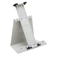 Bordfod med Holder A4x10 Grå Byg dit eget displaysystem med dette tomme bordmodul til displaylommer..